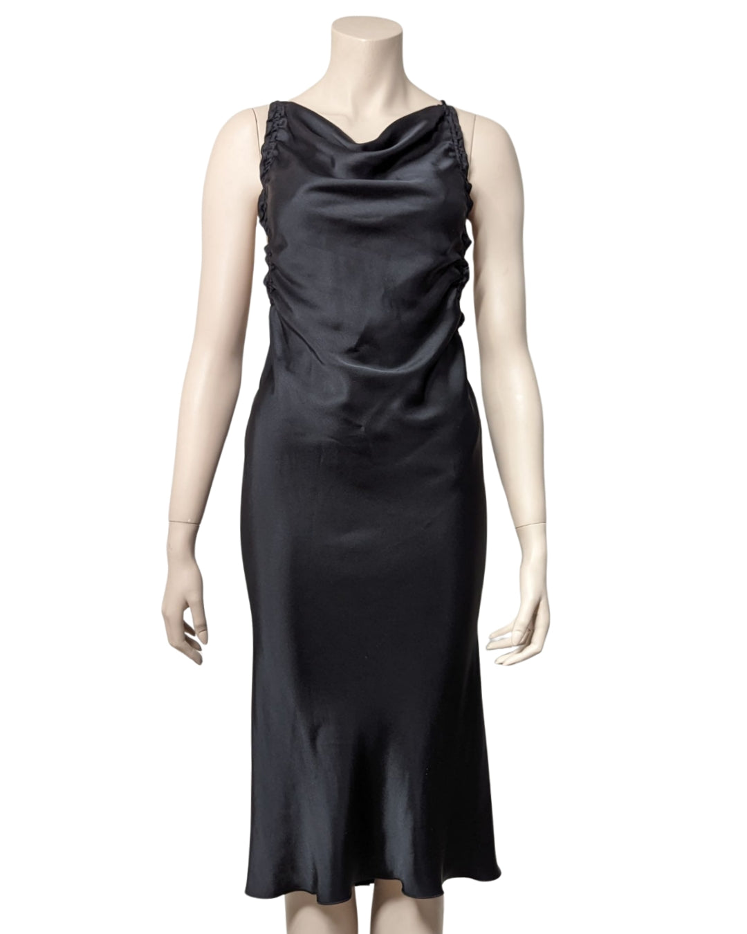 Armani Backless Satin Dress