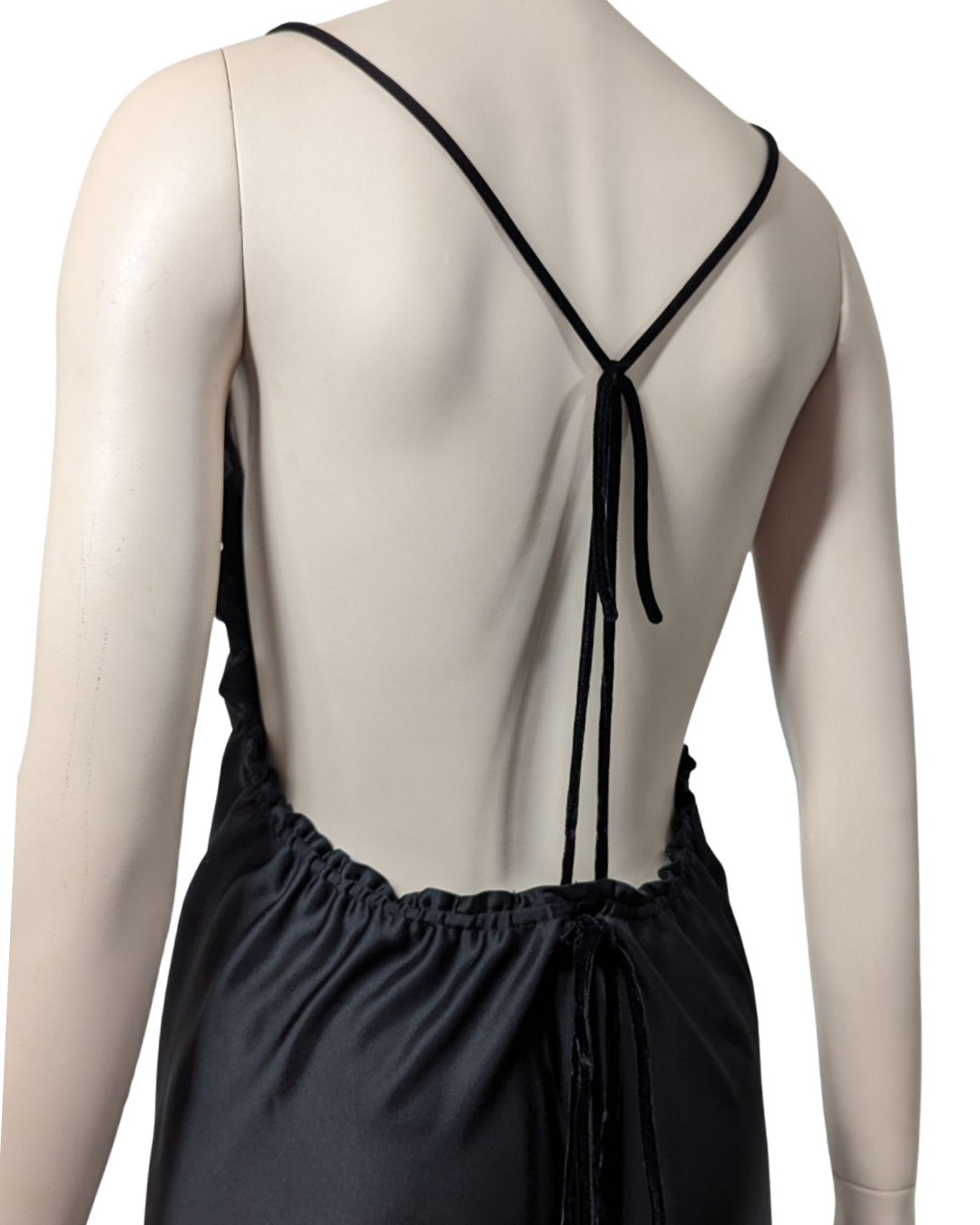 Armani Backless Satin Dress