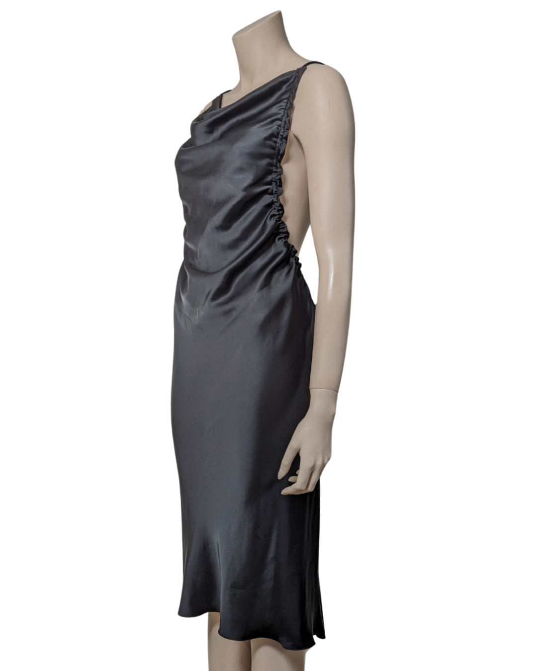 Armani Backless Satin Dress