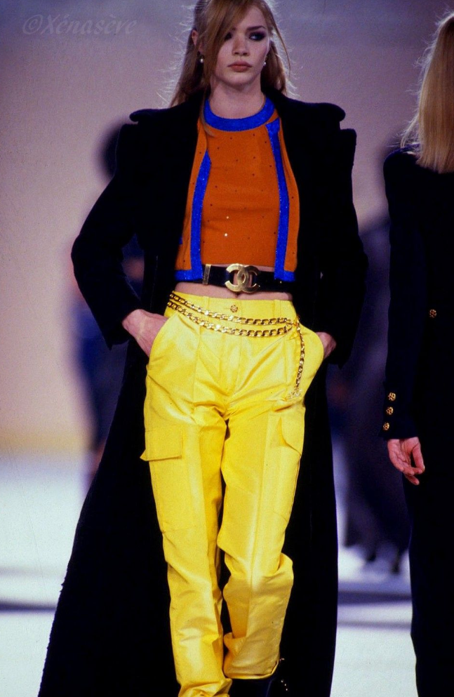 Chanel Fall 1996 Cargo Pants at SoirVintage