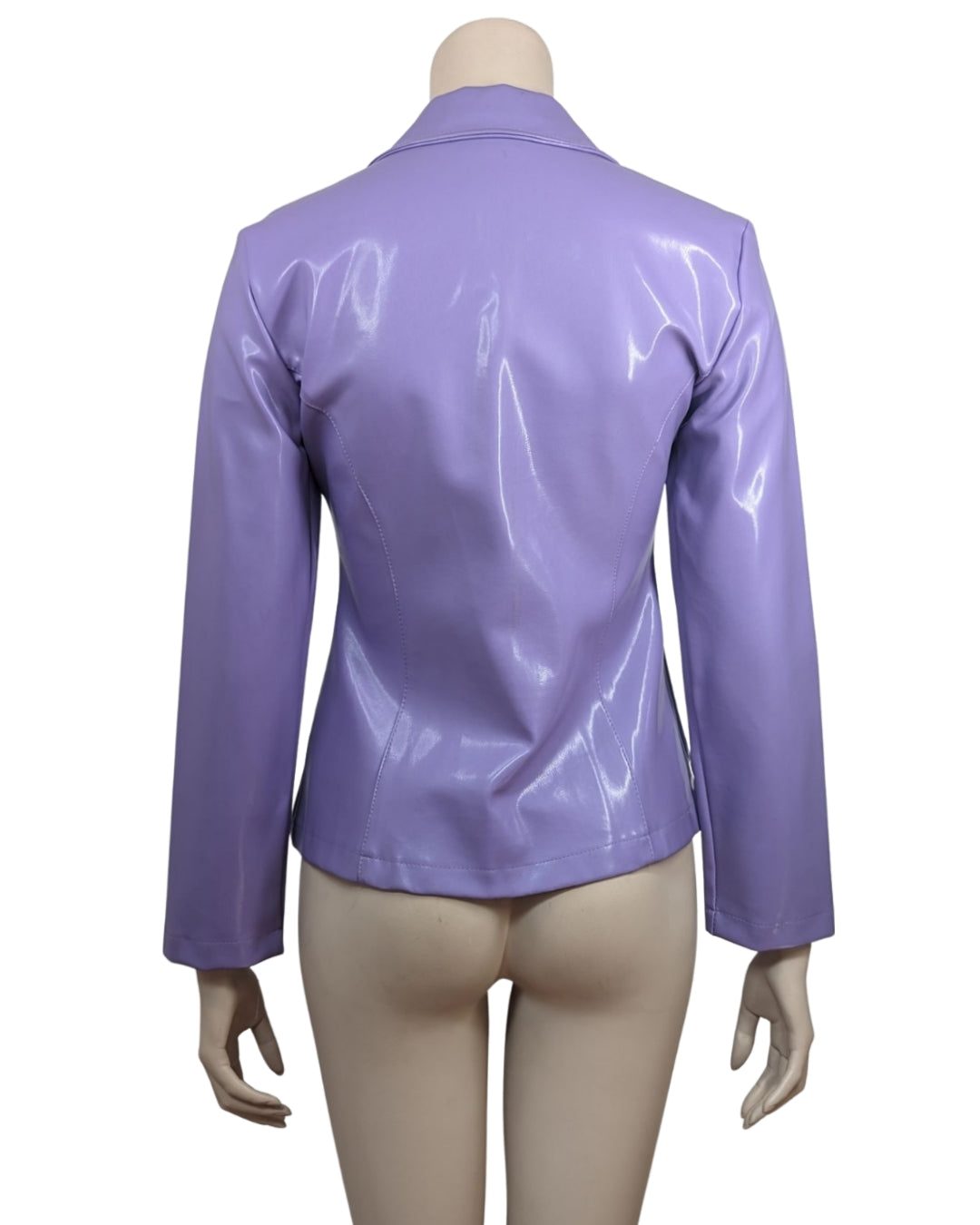 High-Shine Vinyl Jacket