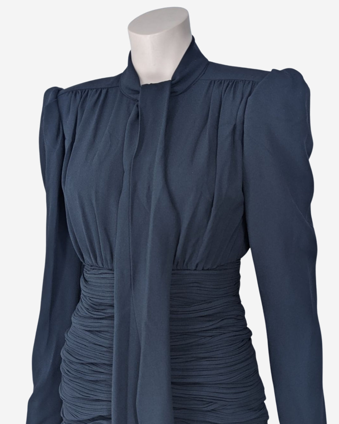 Saint Laurent by Anthony Vaccarello F/W 2018 Black Dress