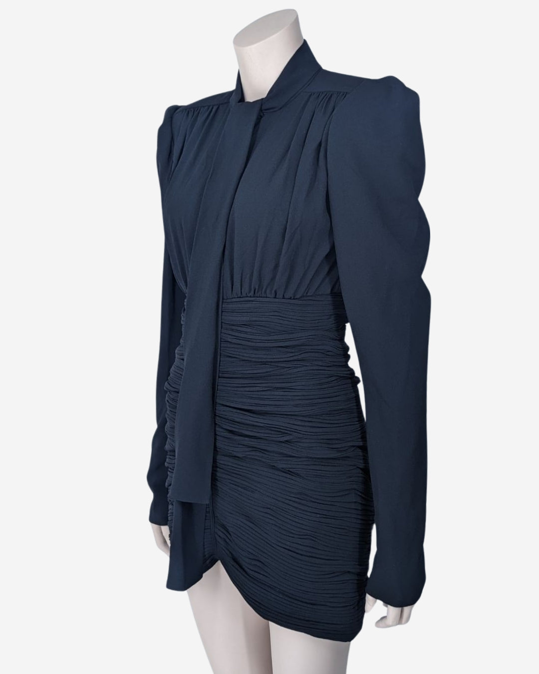 Saint Laurent by Anthony Vaccarello F/W 2018 Black Dress
