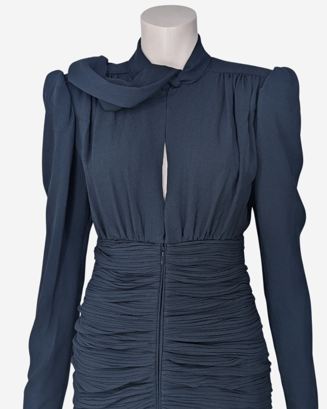 Saint Laurent by Anthony Vaccarello F/W 2018 Black Dress