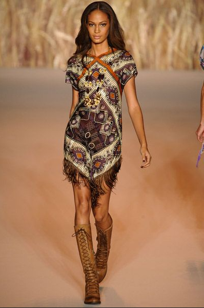 Anna Sui S/S 2011 Hippie Fringes Dress by SoirVintage – SOIR Anna Sui S/S 2011 Hippie Fringes Dress by SoirVintage – SOIR