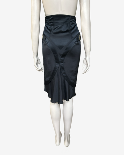 Gucci by Tom Ford 2003 silk skirt