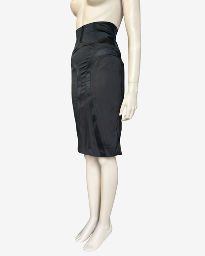 Gucci by Tom Ford 2003 silk skirt