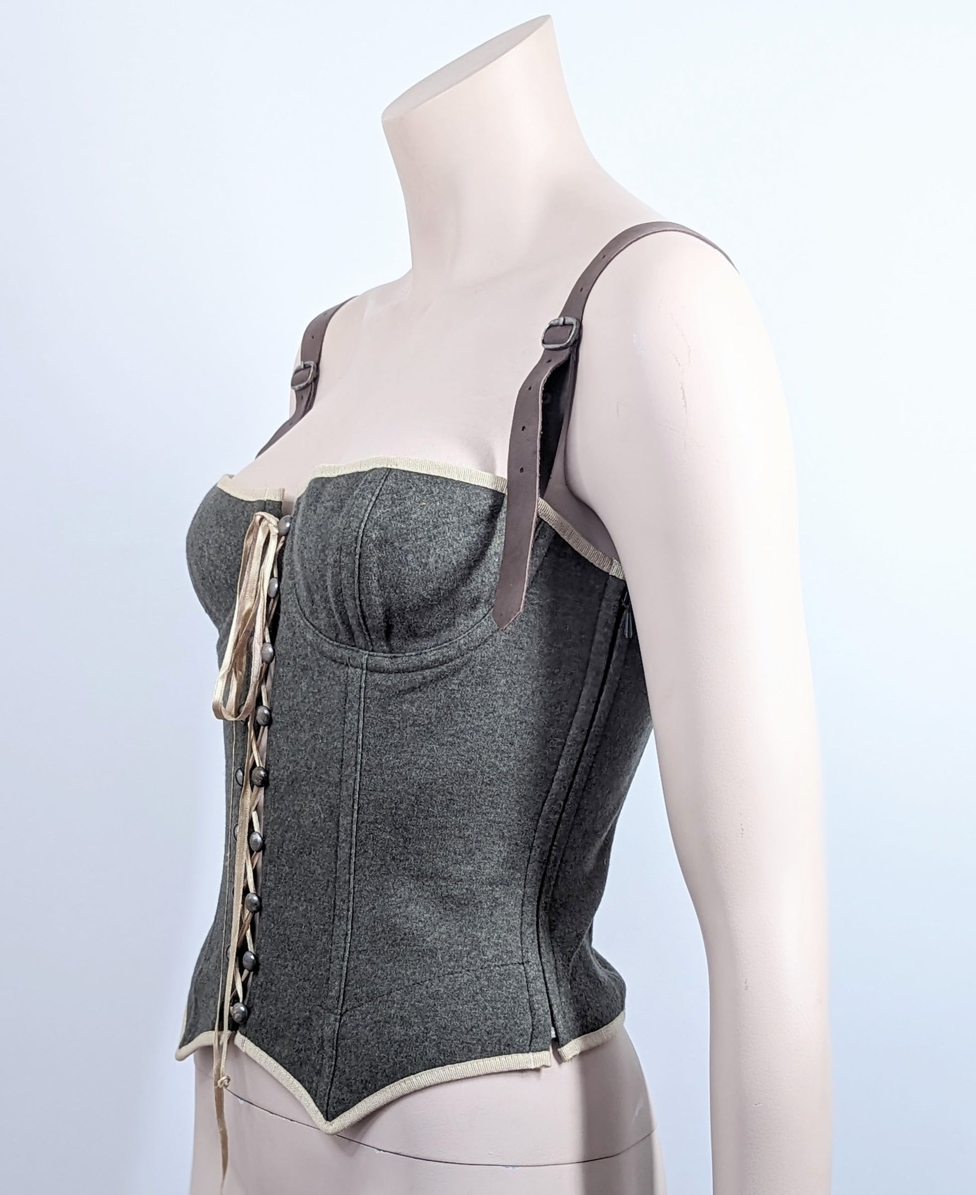 D&G by Dolce Gabanna FW2002 Bustier at SoirVIntage