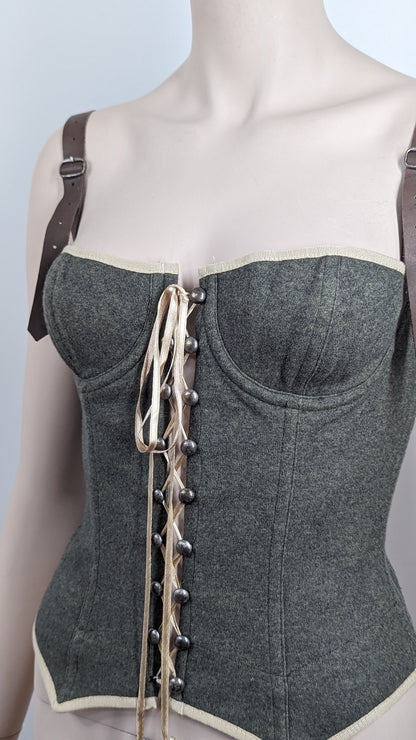 D&G by Dolce Gabanna FW2002 Bustier at SoirVIntage