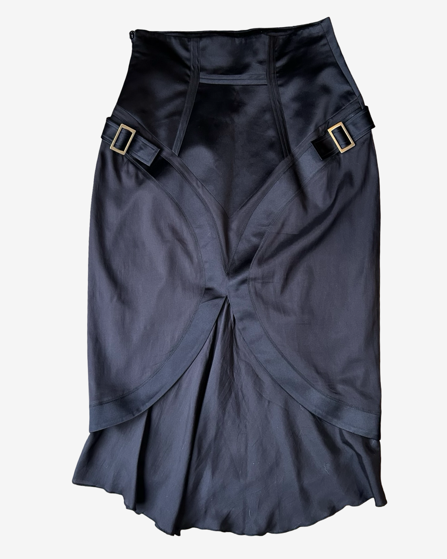Gucci by Tom Ford 2003 silk skirt