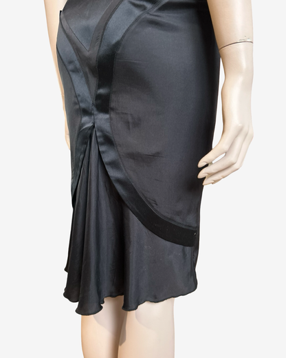 Gucci by Tom Ford 2003 silk skirt