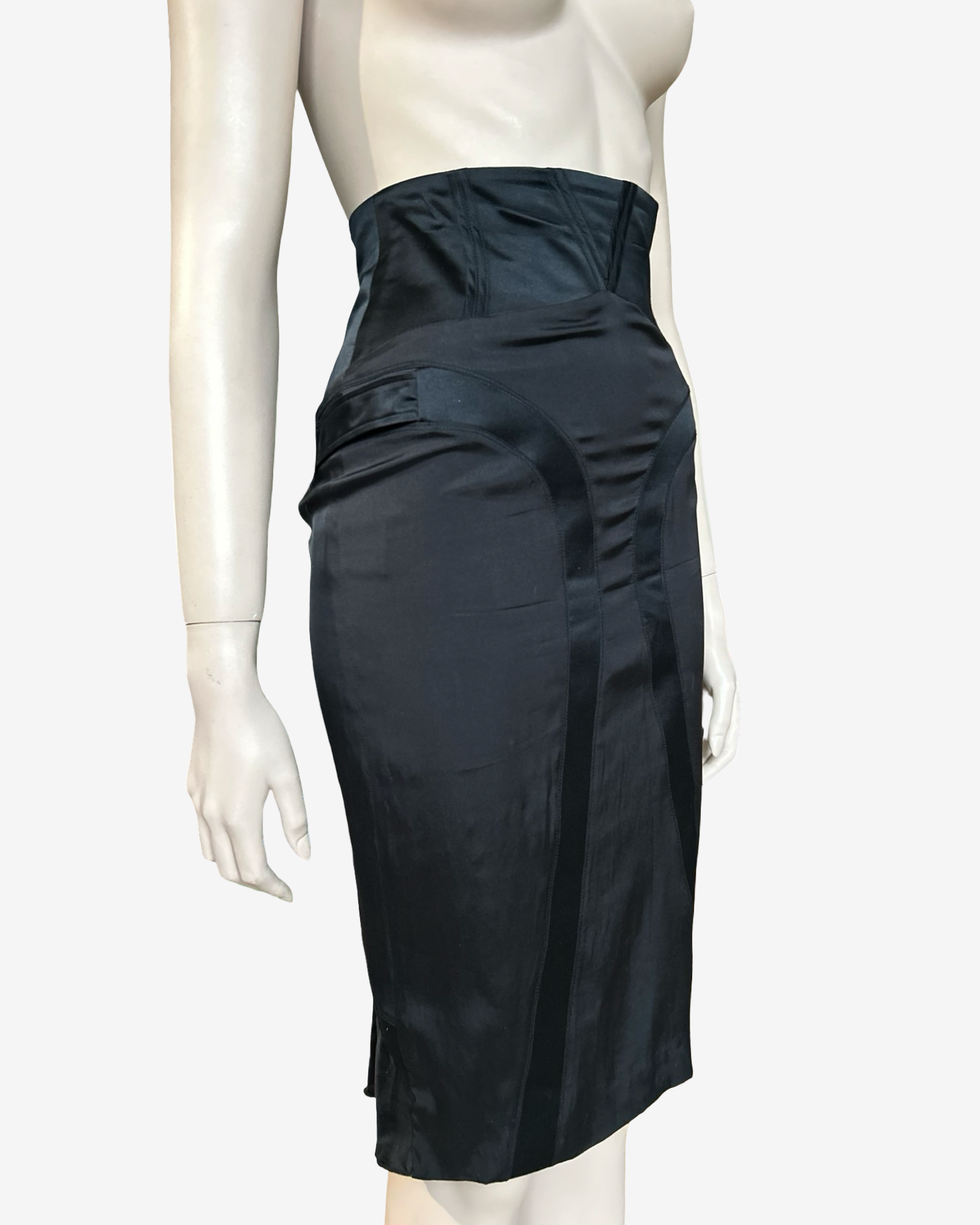 Gucci by Tom Ford 2003 silk skirt