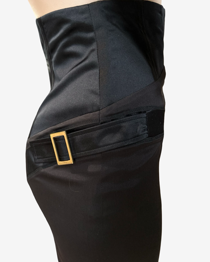 Gucci by Tom Ford 2003 silk skirt