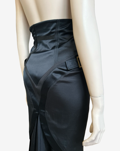 Gucci by Tom Ford 2003 silk skirt