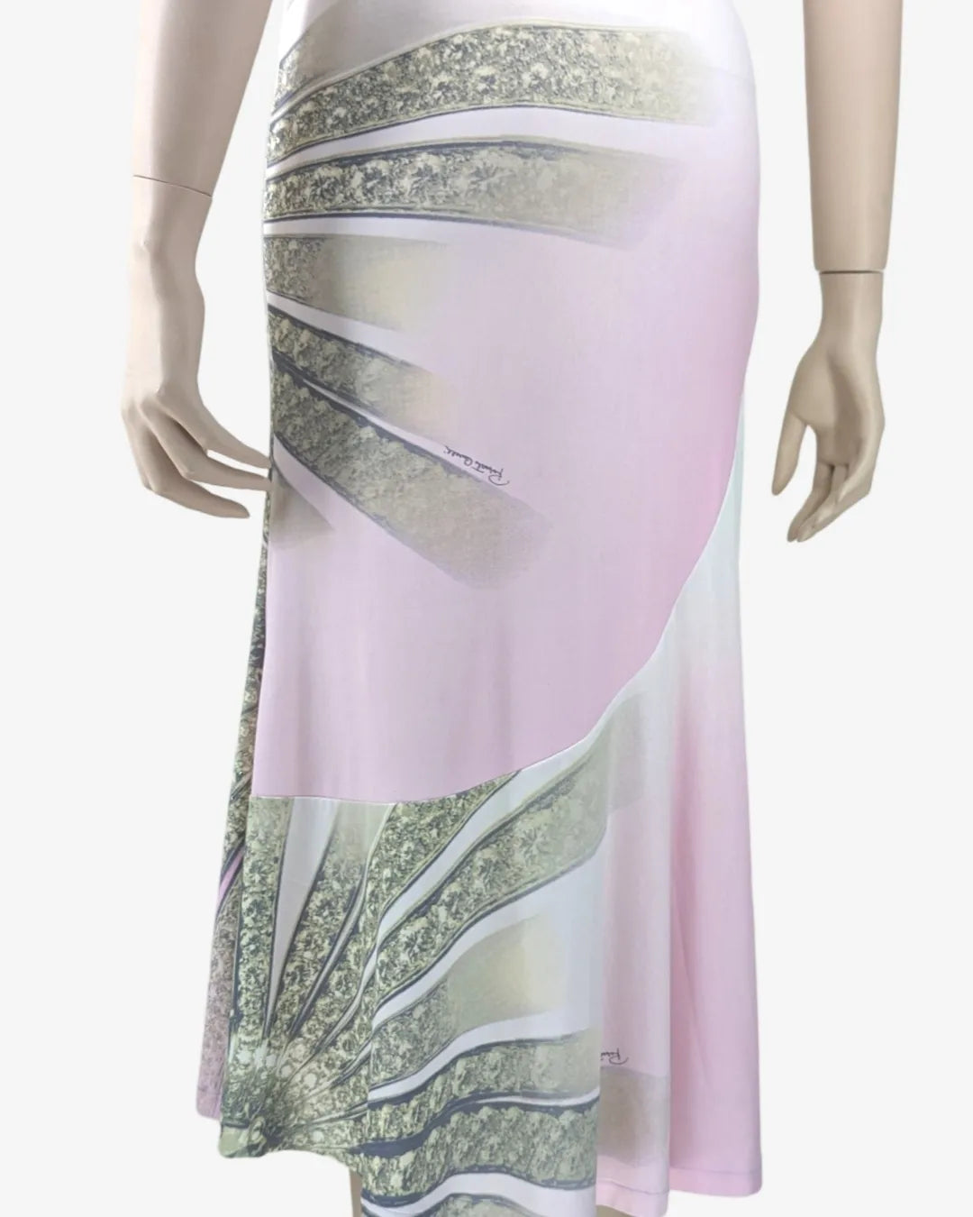 Roberto Cavalli S/S 2000 Iconic Print Bodycon Maxi Dress – SOIR