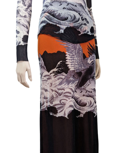 Jean Paul Gaultier Soleil Hokusai Wave and Eagle Mesh Set