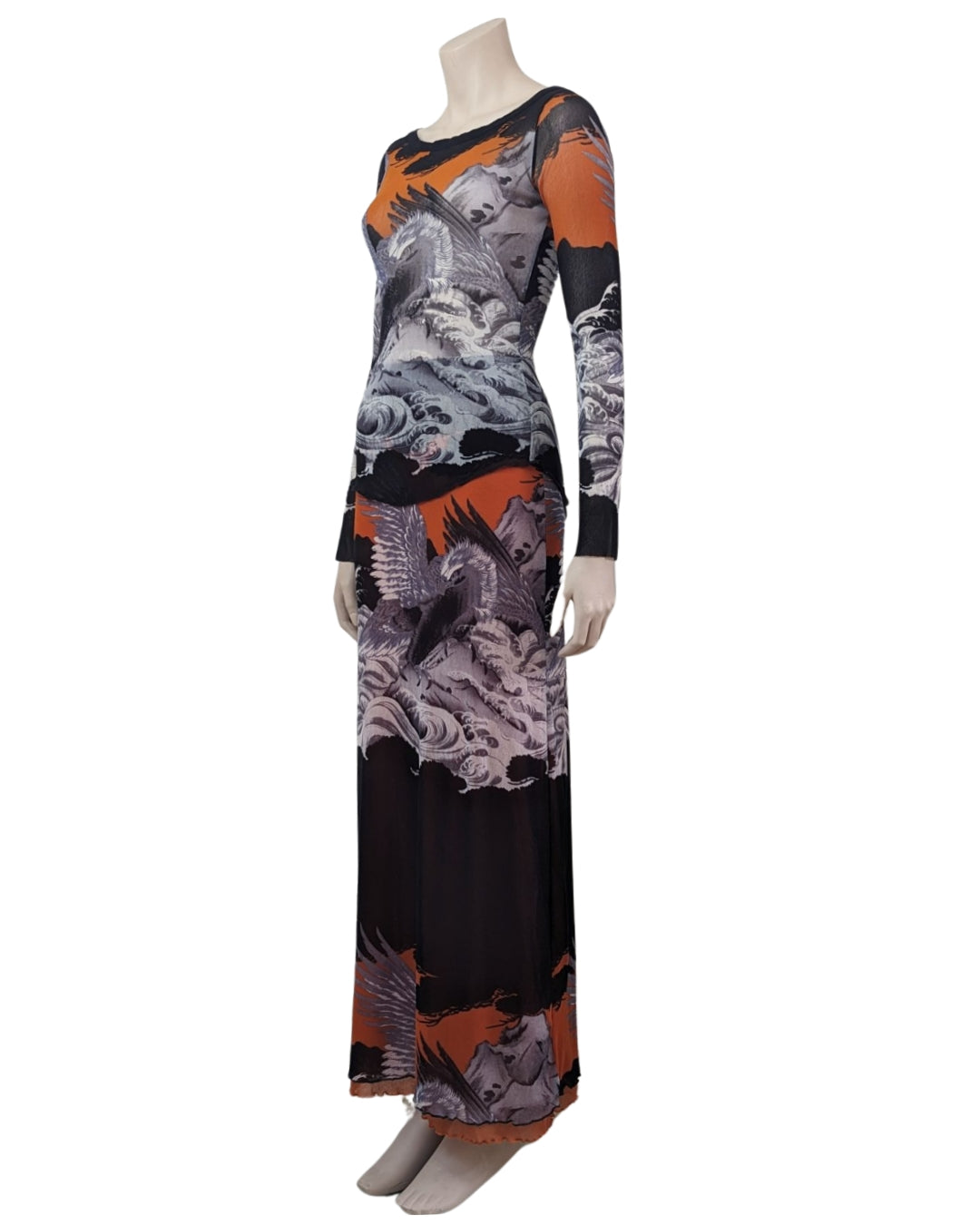 Jean Paul Gaultier Soleil Hokusai Wave and Eagle Mesh Set
