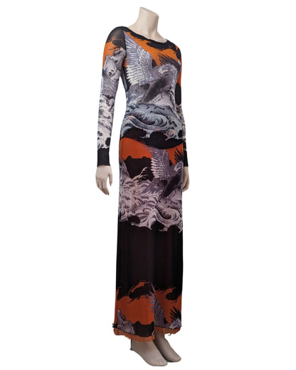 Jean Paul Gaultier Soleil Hokusai Wave and Eagle Mesh Set