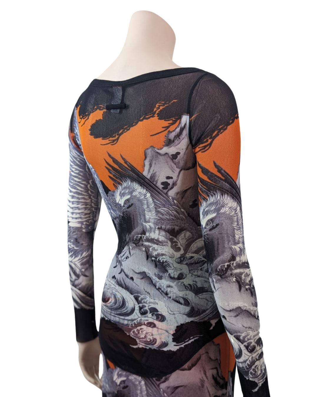 Jean Paul Gaultier Soleil Hokusai Wave and Eagle Mesh Set