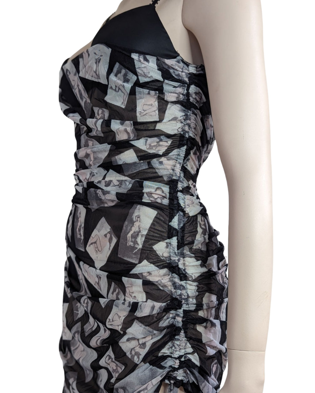 La Perla Black Label Bettie Page Mesh Dress