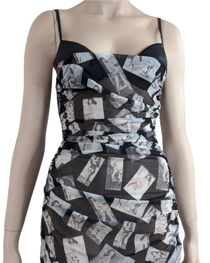 La Perla Black Label Bettie Page Mesh Dress