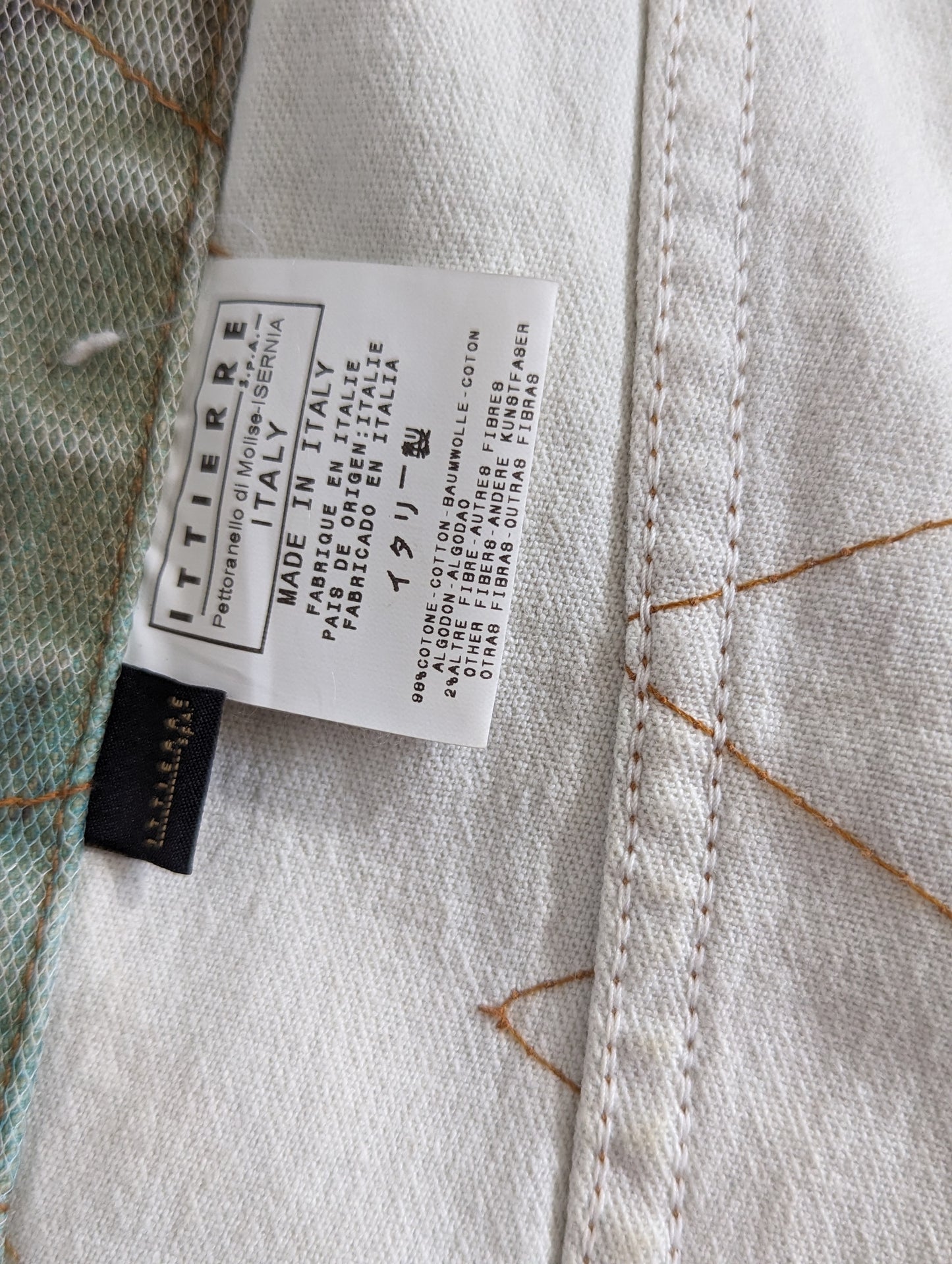 Just Cavalli Zombie Distress Denim Jacket