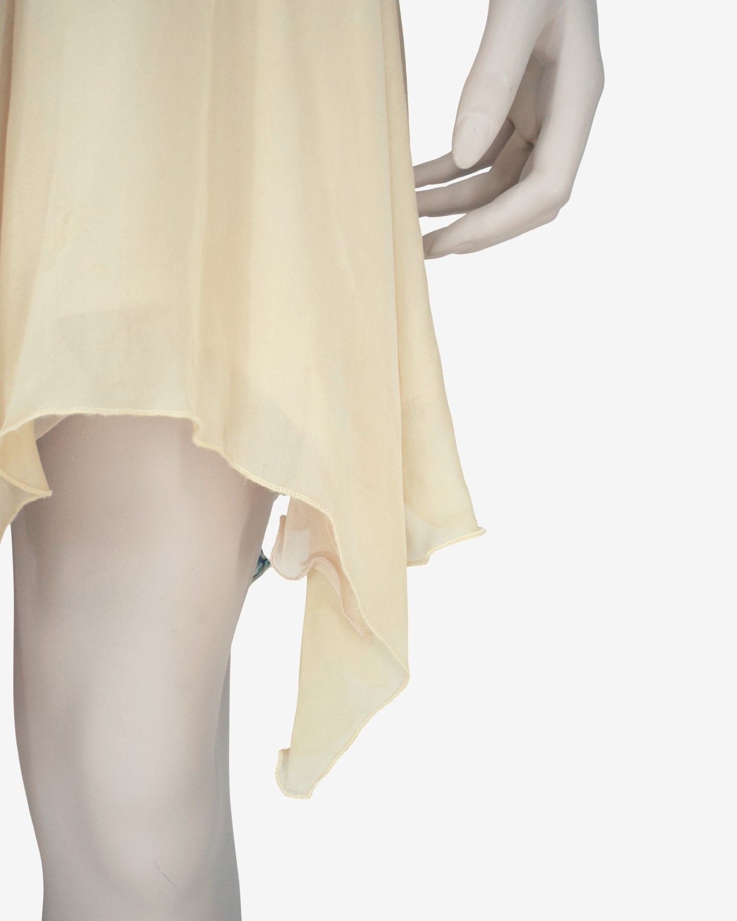 Roberto Cavalli - S/S 2003 Iconic Chinoiserie Silk Nacre Dress