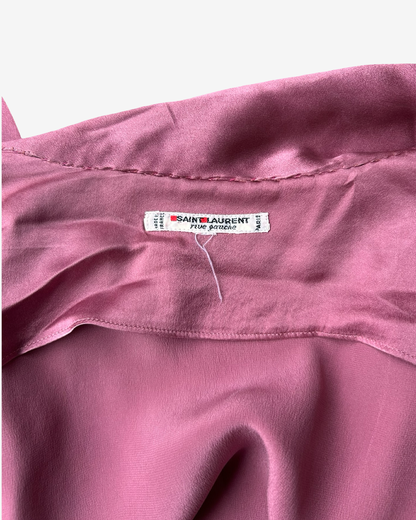 Saint Laurent Framboise Lavaliere shirt