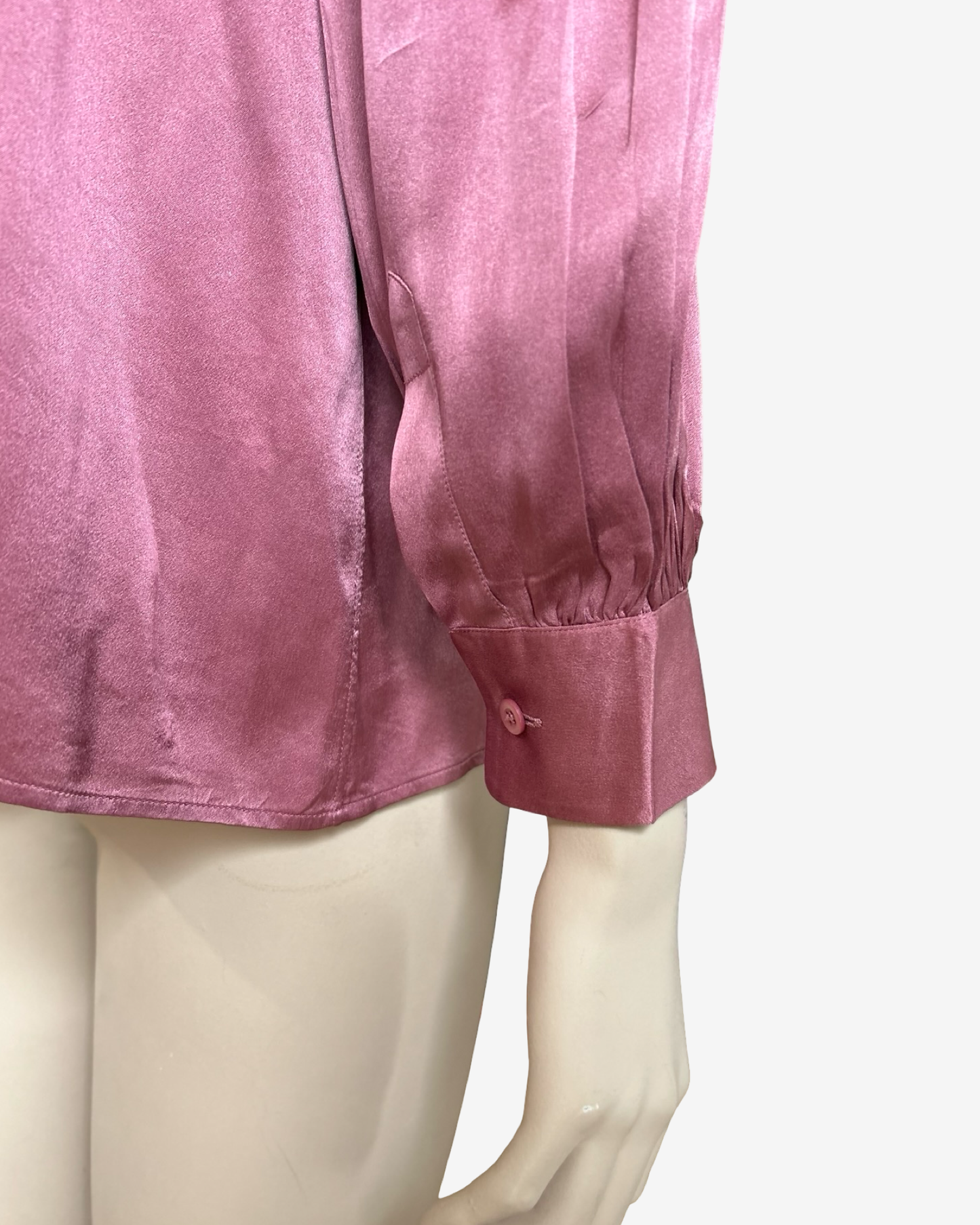 Saint Laurent Framboise Lavaliere shirt