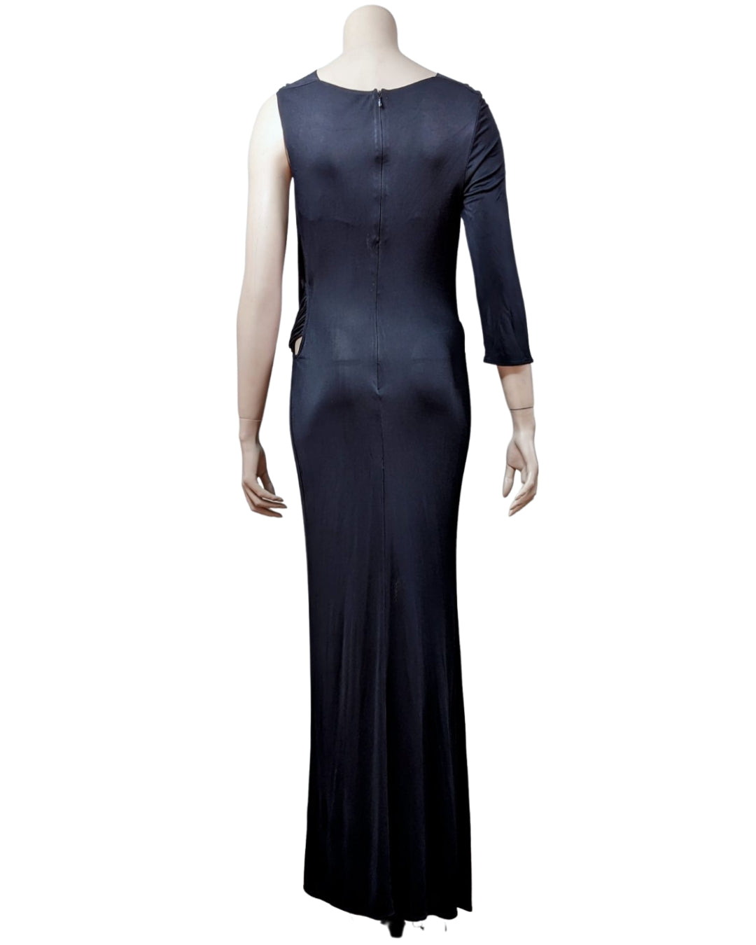 Versace Jeans Couture Asymmetric Maxi Dress at SoirVintage