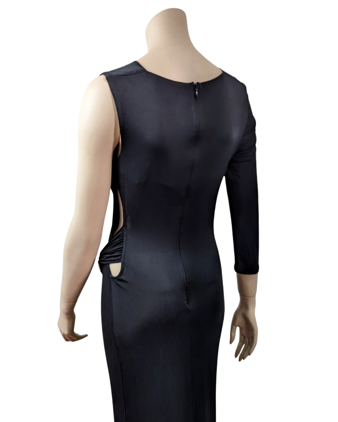Versace Jeans Couture Asymmetric Maxi Dress at SoirVintage
