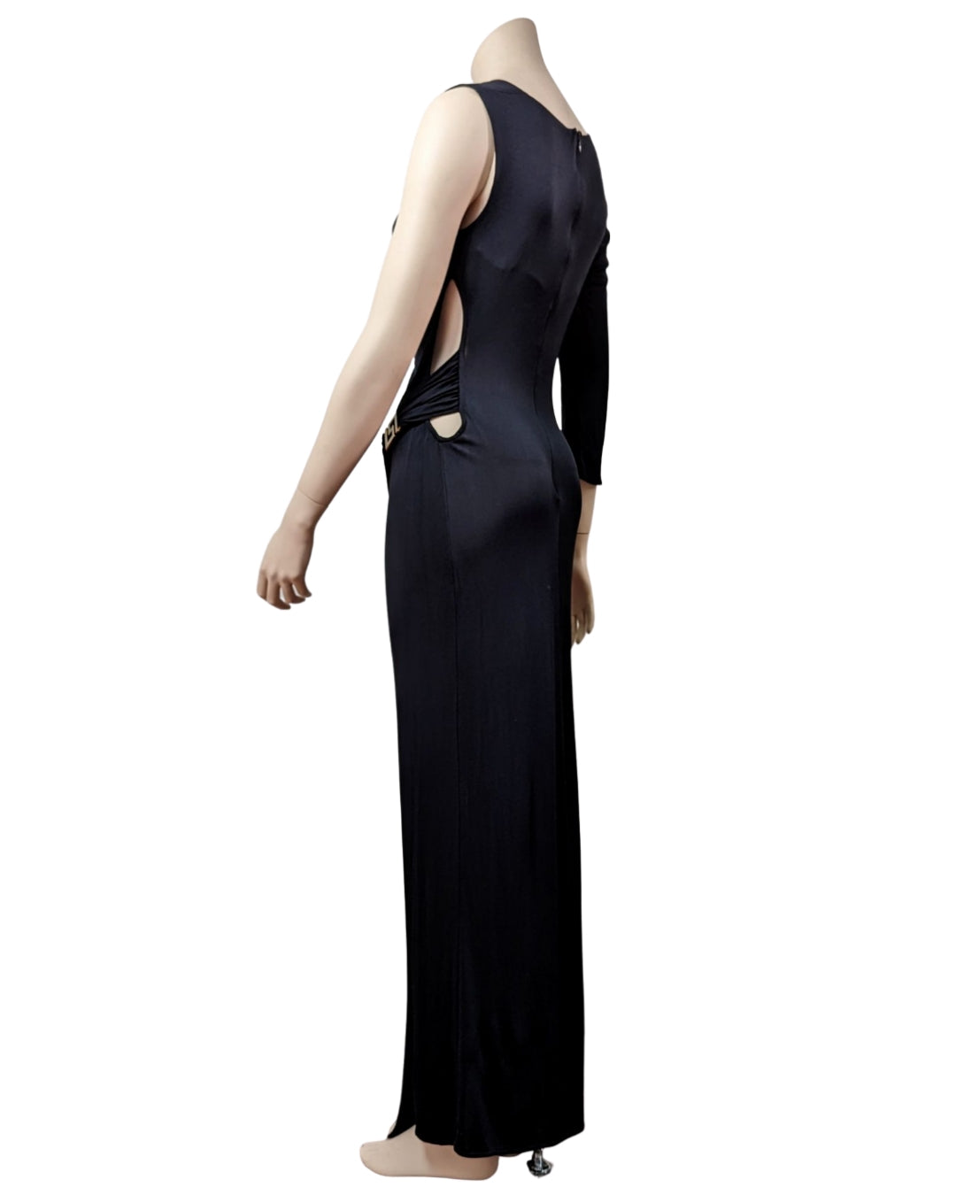 Versace Jeans Couture Asymmetric Maxi Dress at SoirVintage
