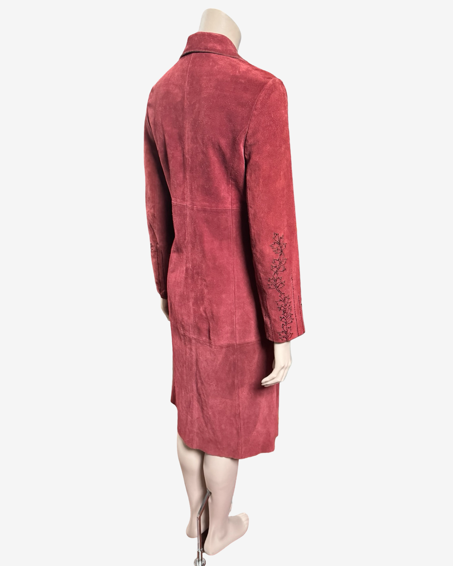 Vintage 70s Rosewood Suede leather Jacket