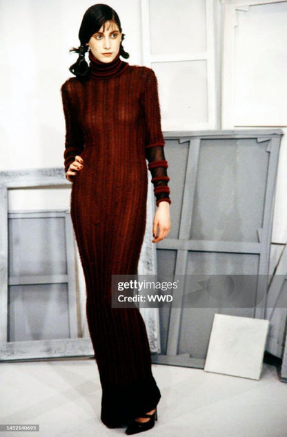 Christian Dior by John Galliano F/W 1999 Maxi Knit Dress