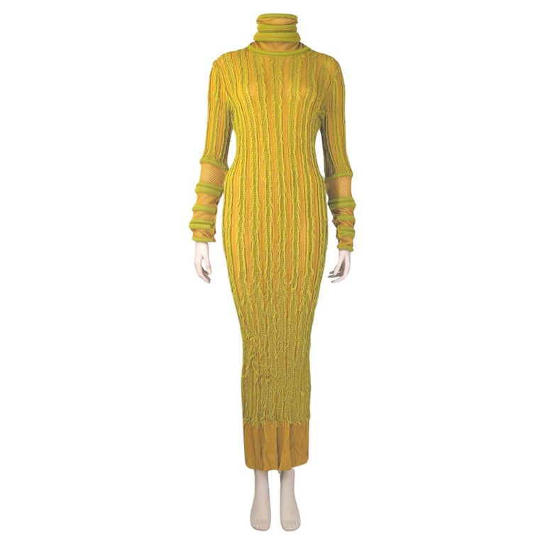 Christian Dior by John Galliano F/W 1999 Maxi Knit Dress