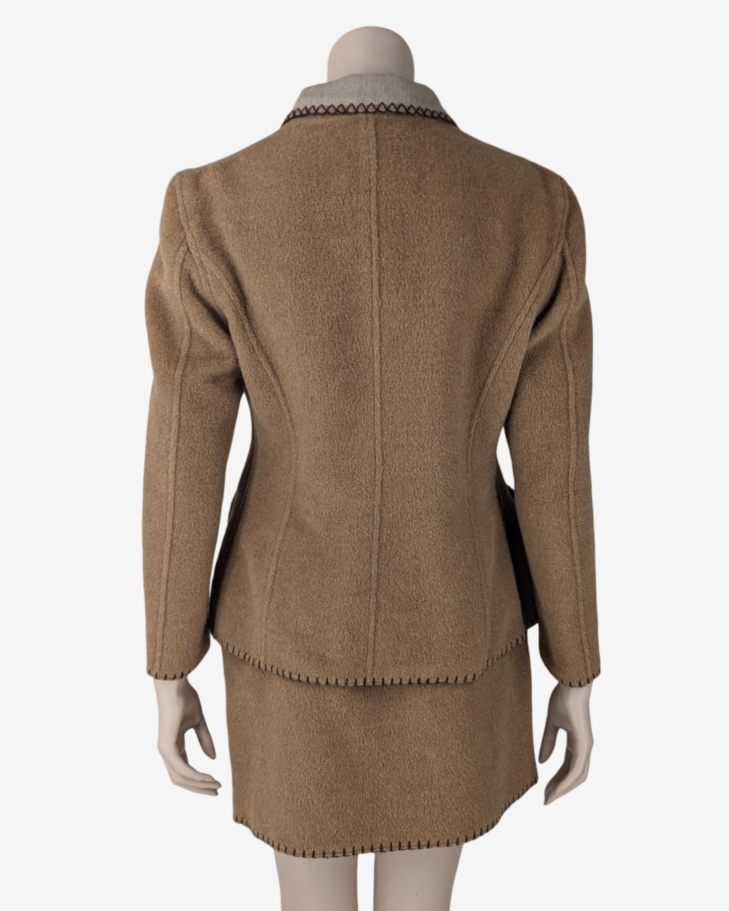 Moschino Couture Wool Skirt Suits