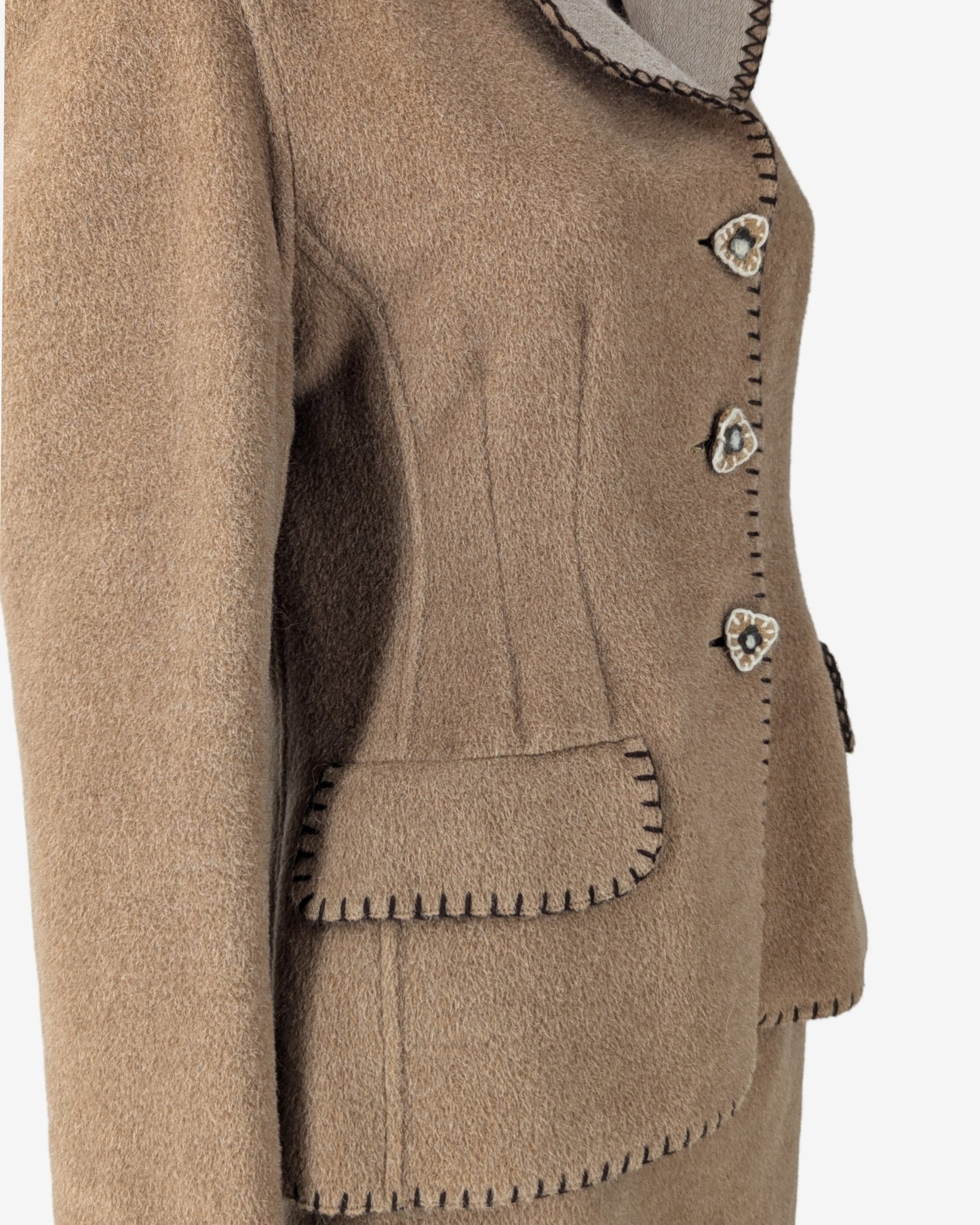 Moschino Couture Wool Skirt Suits