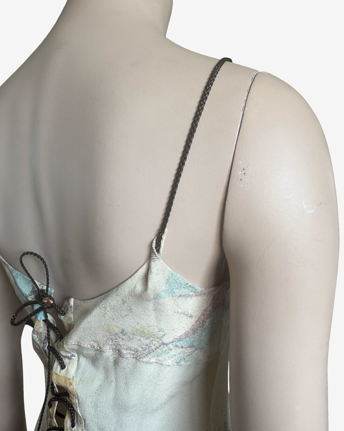 Roberto Cavalli S/S2002 Long Mermaid Silk Dress