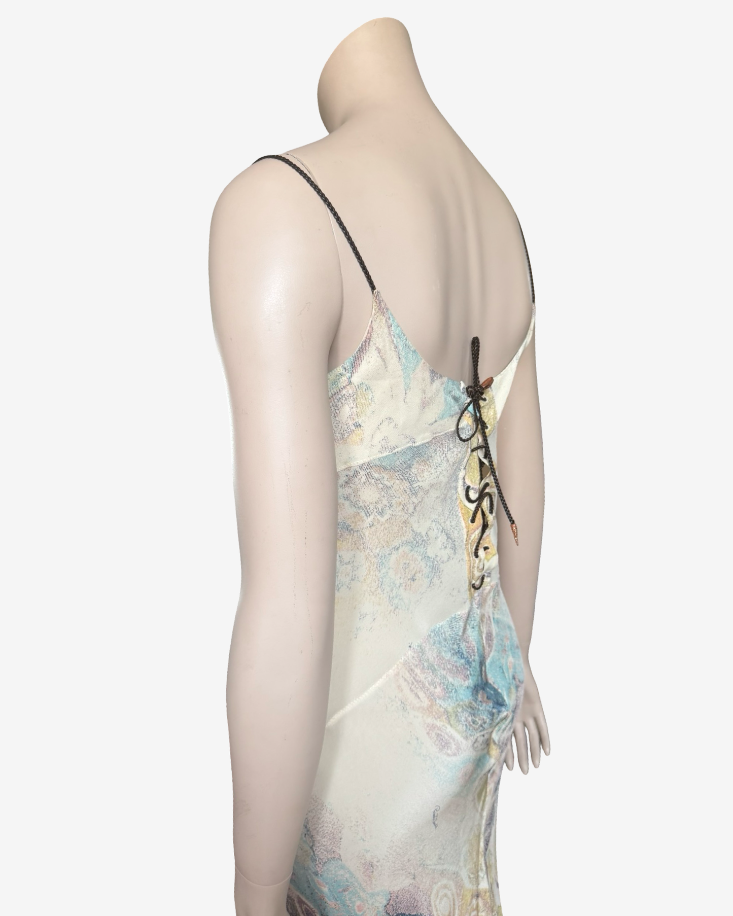 Roberto Cavalli S/S2002 Long Mermaid Silk Dress