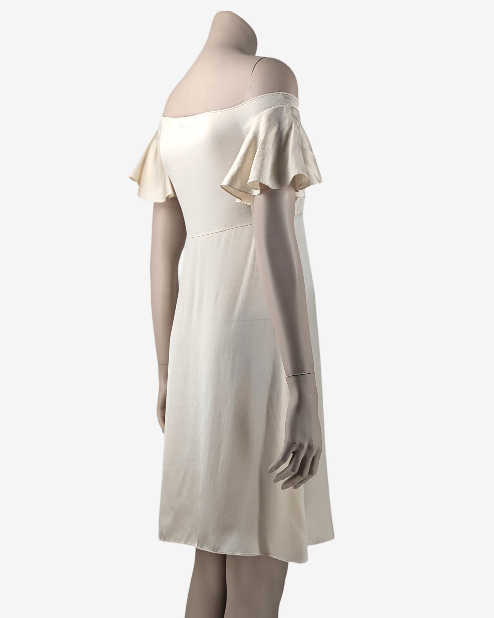 silk dress saint laurent by hedi slimane at soirvintage spring summer 2016