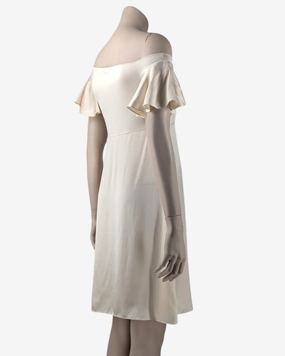 silk dress saint laurent by hedi slimane at soirvintage spring summer 2016